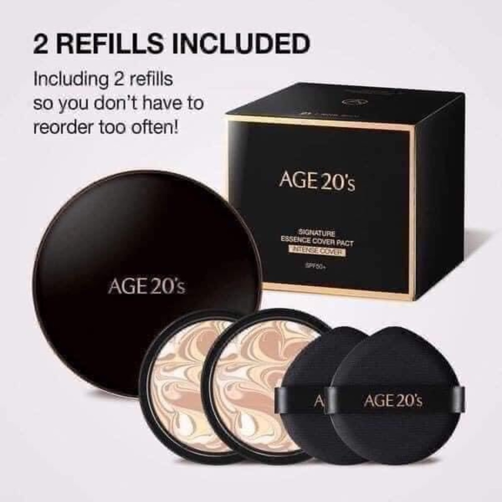 AGE’s 20 Signature Essence Cover Pact ( Including Refill)